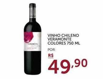 Super Nosso Vinho Chileno Veramonte Colores oferta