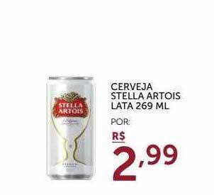 Super Nosso Cerveja Stella Artois oferta