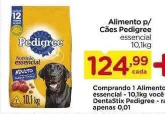 Carrefour Alimento P Cães Pedigree Essencial oferta