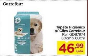 Carrefour Tapete Higiênico P Cães Carrefour oferta