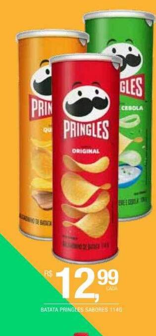 DB Supermercados Batata Pringles Sabores oferta