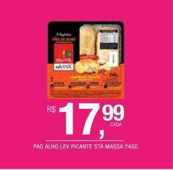 DB Supermercados Pao Alho Lev Picante Sta Massa oferta