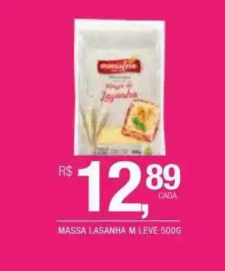 Massa Lasanha M Leve