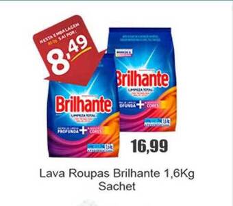 Dubom Supermercados Lava Roupas Brilhante Sachet oferta