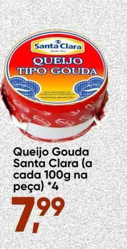 Queijo Gouda Santa Clara