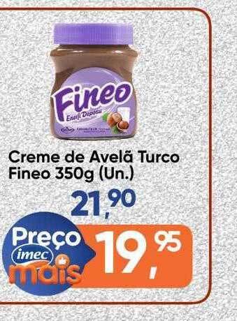 Creme De Avelã Turco Fineo