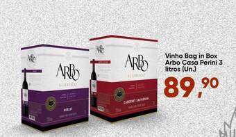 Imec Supermercados Vinho Bag In Box Arbo Casa Perini oferta