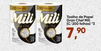 Imec Supermercados Toalha De Papel Gran Chef Mili oferta