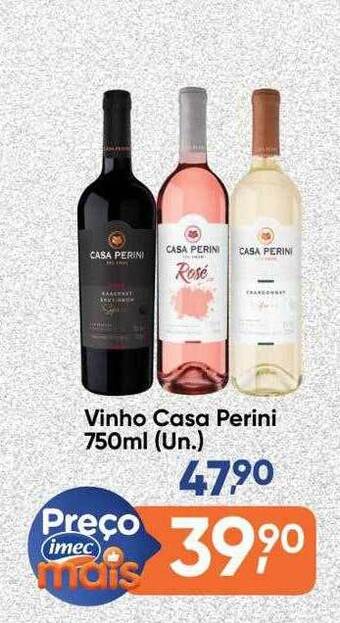 Imec Supermercados Vinho Casa Perini oferta