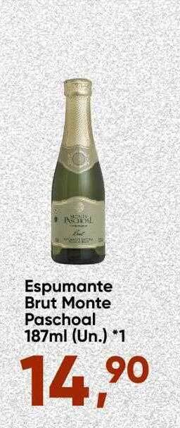Imec Supermercados Espumante Brut Monte Paschoal oferta