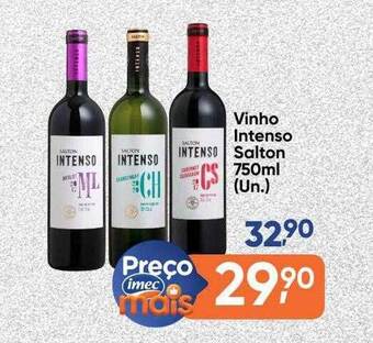 Imec Supermercados Vinho Intenso Salton oferta