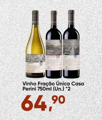 Vinho Fração única Casa Perini