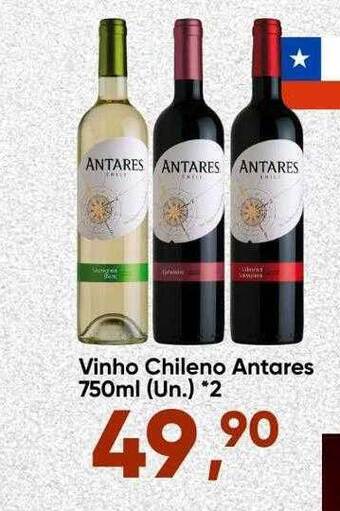 Imec Supermercados Vinho Chileno Antares oferta