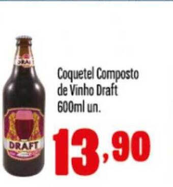 Rede Top Coquetel Composto De Vinho Draft oferta