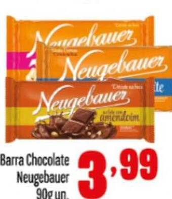 Rede Top Barra Chocolate Neugebauer oferta