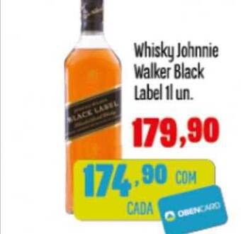 Rede Top Whisky Johnnie Walker Black Label oferta