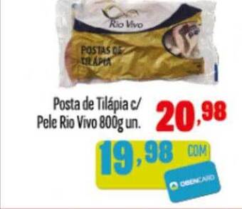 Rede Top Posta De Tilápia C Pele Rio Vivo oferta