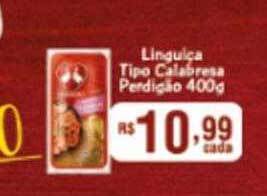 Rede Top Linguiça Tipo Calabresa Perdigão oferta