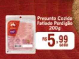 Rede Top Presunto Cozido Fatiado Perdigão oferta