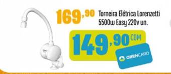 Rede Top Torneira Elétrica Lorenzetti 5500w Easy 220v Un. oferta