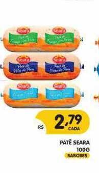 Supermercados Real Patê Seara oferta
