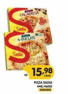 Supermercados Real Pizza Sadia oferta