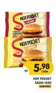 Supermercados Real Hot Pocket Sadia oferta