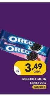 Supermercados Real Biscoito Lacta Oreo oferta