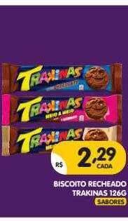 Biscoito Recheado Trakinas