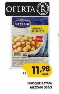 Supermercados Real Nhoque Batata Mezzani oferta