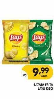 Supermercados Real Batata Frita Lays oferta