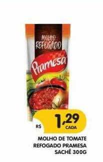 Supermercados Real Molho De Tomate Refogado Pramesa oferta