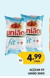 Supermercados Real Açucar Fit União oferta