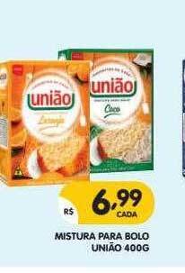 Supermercados Real Mistura Para Bolo União oferta