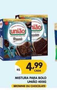 Supermercados Real Mistura Para Bolo União oferta