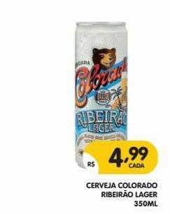 Supermercados Real Cerveja Colorado Ribeirão Lager oferta