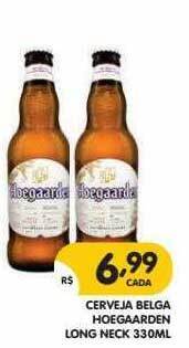 Supermercados Real Cerveja Belga Hoegaarden Long Neck oferta