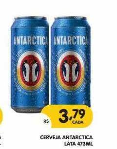Supermercados Real Cerveja Antarctica oferta