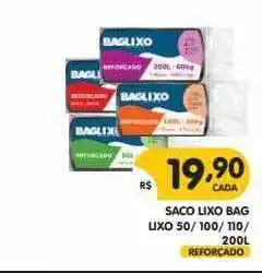 Saco Lixo Bag Lixo 50 100 110 200l