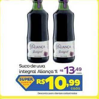 Suco De Uva Integral Aliança