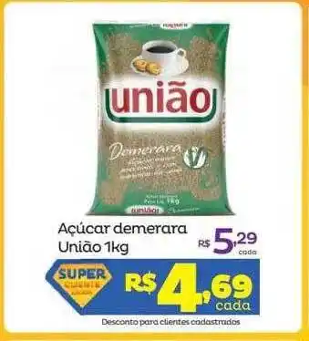Super Lagoa Açucar Demerara União oferta
