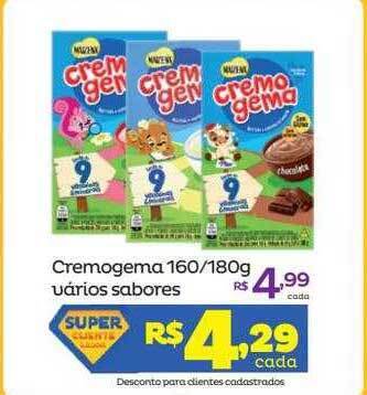 Super Lagoa Cremogema Varios Sabores oferta