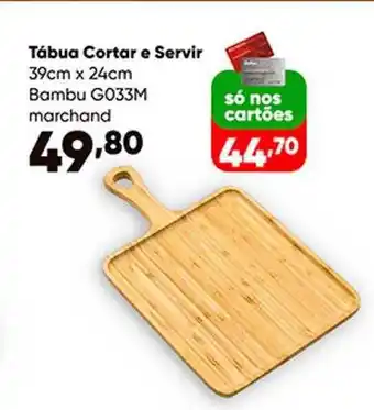 Zaffari Tábua Cortar E Servir Bambu Go33m Marchand oferta