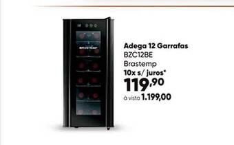 Adega 12 Garrafas Bzc12be Brastemp