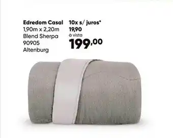 Zaffari Edredom Casal Blend Sherpa oferta