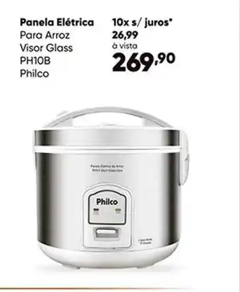 Zaffari Panela Elétrica Para Arroz Visor Glass Ph10b Philco oferta