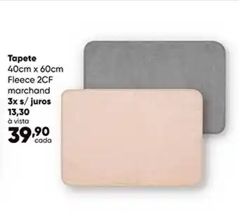 Zaffari Tapete Fleece 2cf Marchand oferta