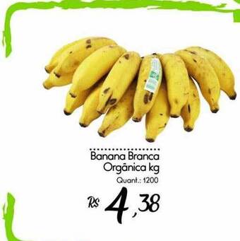 Giassi Supermercados Banana Branca Orgânica oferta