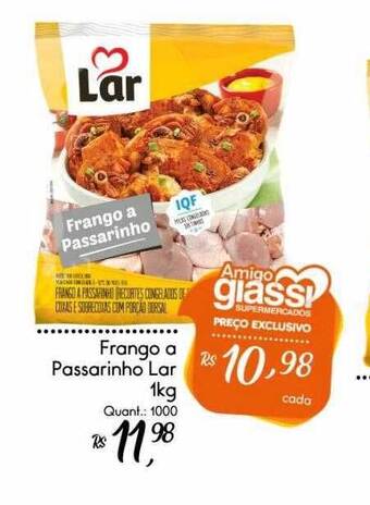 Giassi Supermercados Frango A Passarinho Lar oferta