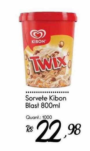 Sorvete Kibon Blast